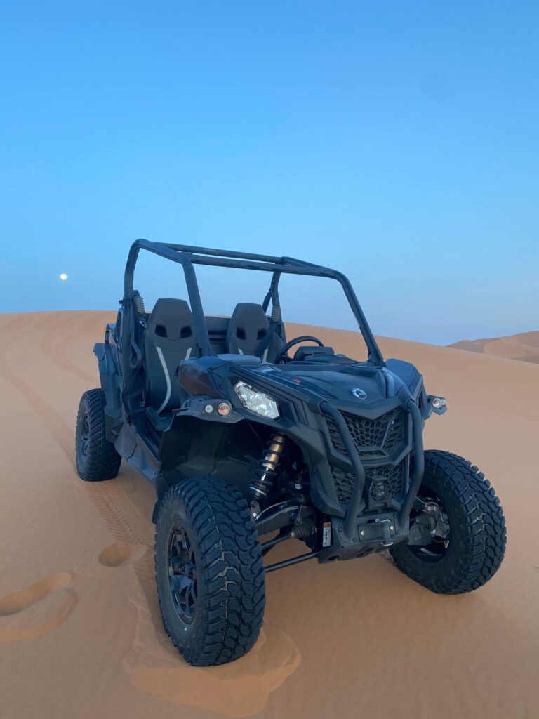 The quad to ride in the dunes of Merzouga Desert