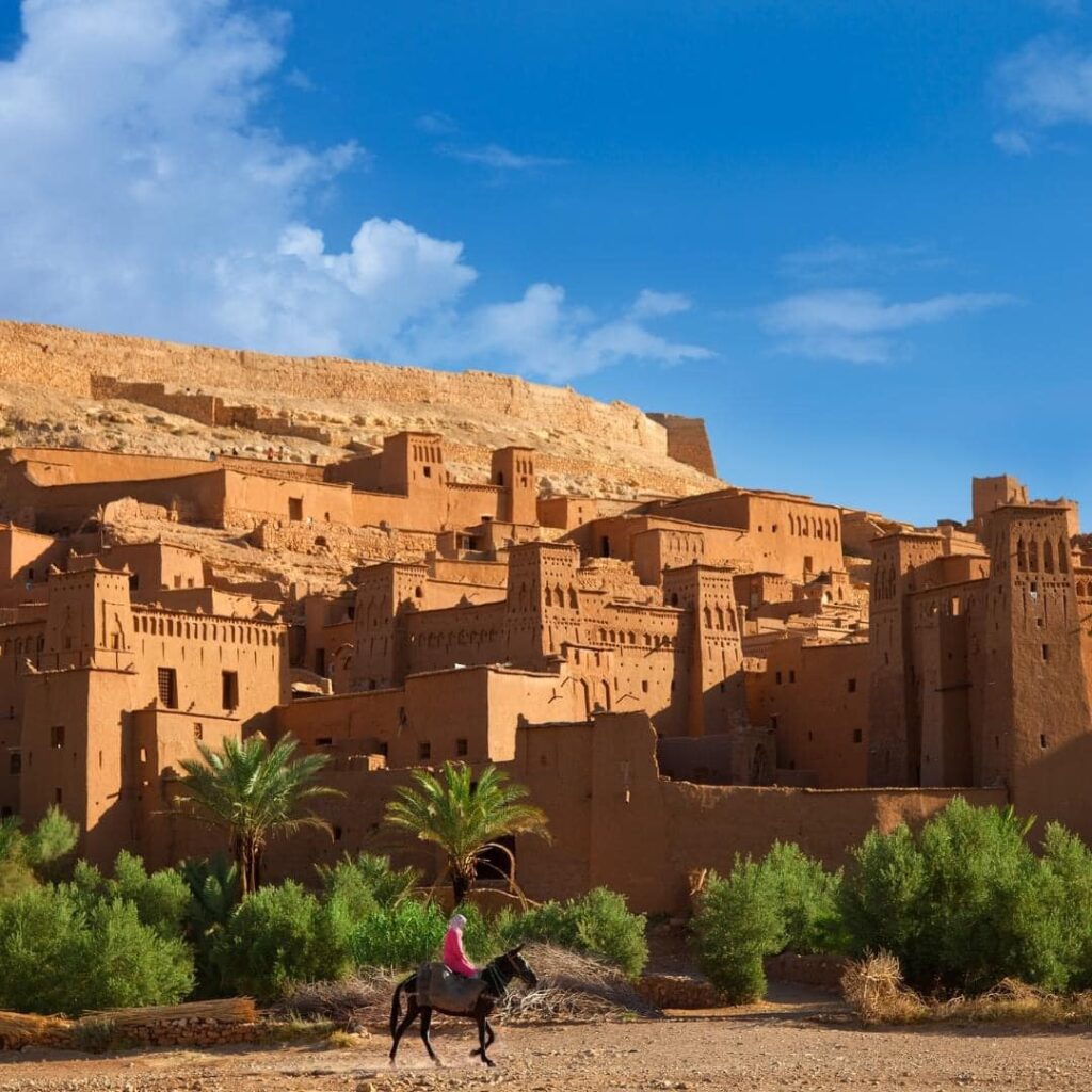 Ait ben Haddou Kasbah is a beautiful and calm spot to explore