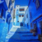 Narrow alleys in Chefchaouen medina makes it wonderful