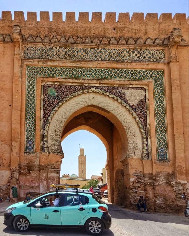 The gate of Boujloud in Fes city Morocco