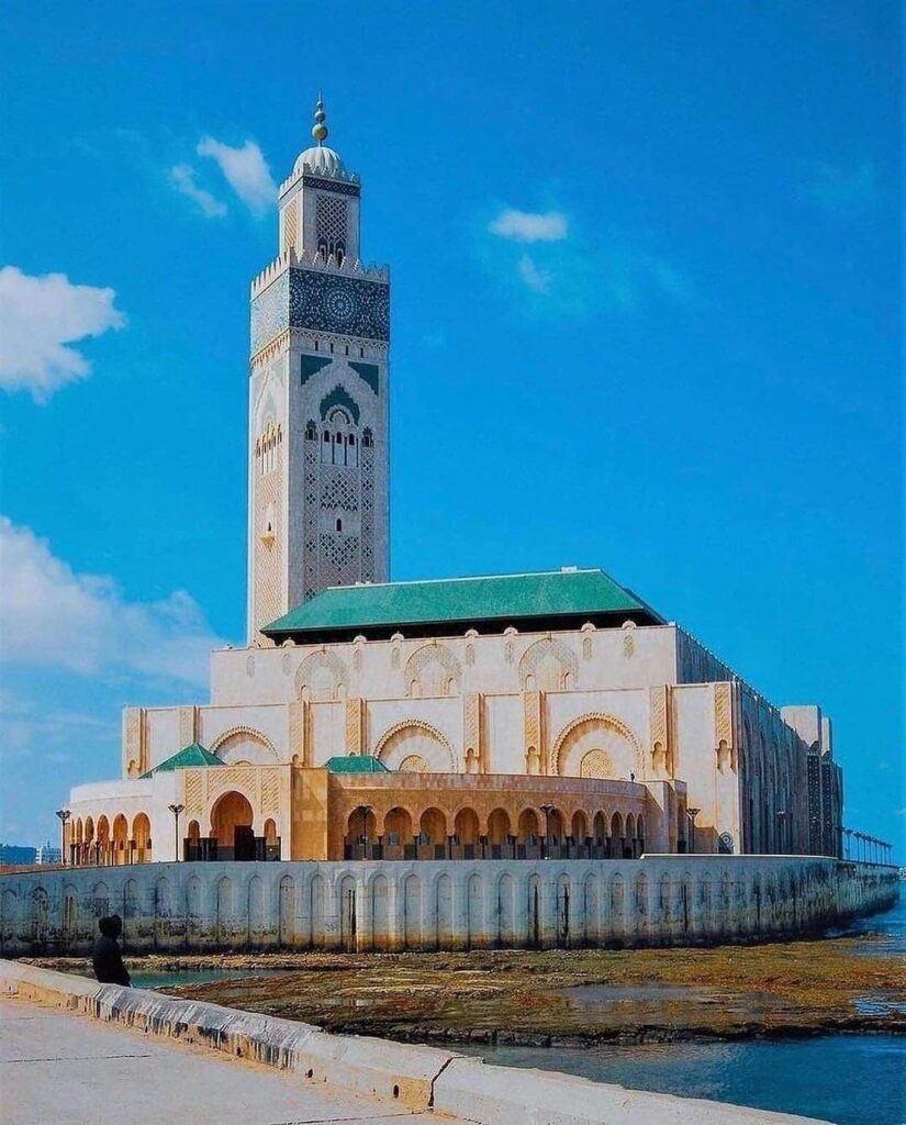 The big mosque, Hassan the second mosque in casablanca