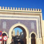 Fes big gate of the Medina in Morocco