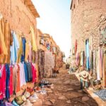 THE STREETS OF THE KASBAH OF AIT BEN HADDOU IN OUARZAZATE