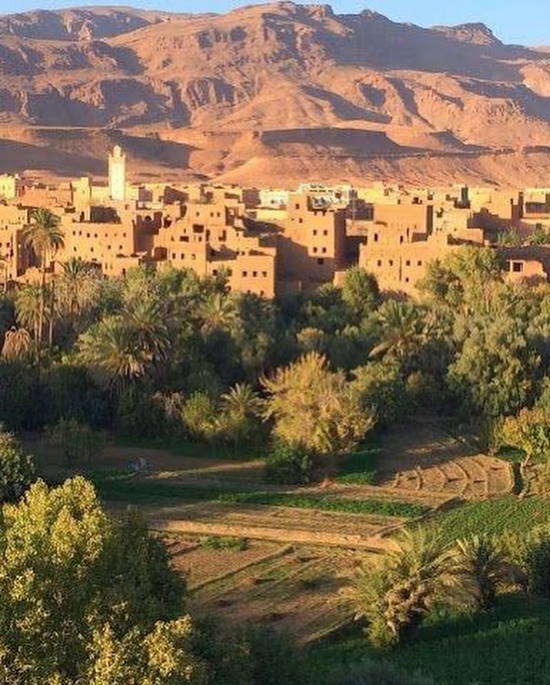 Todra or Tinghir Oasis in the southeast of Morocco