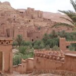 The ancient buildings of the Kasbah of Ait Ben Haddou in Morocco